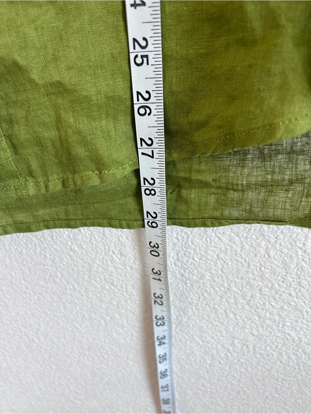 Gap Women's 100% Linen Big Shirt Button Down Calla Green Long Sleeve Coastal - Picture 8 of 8